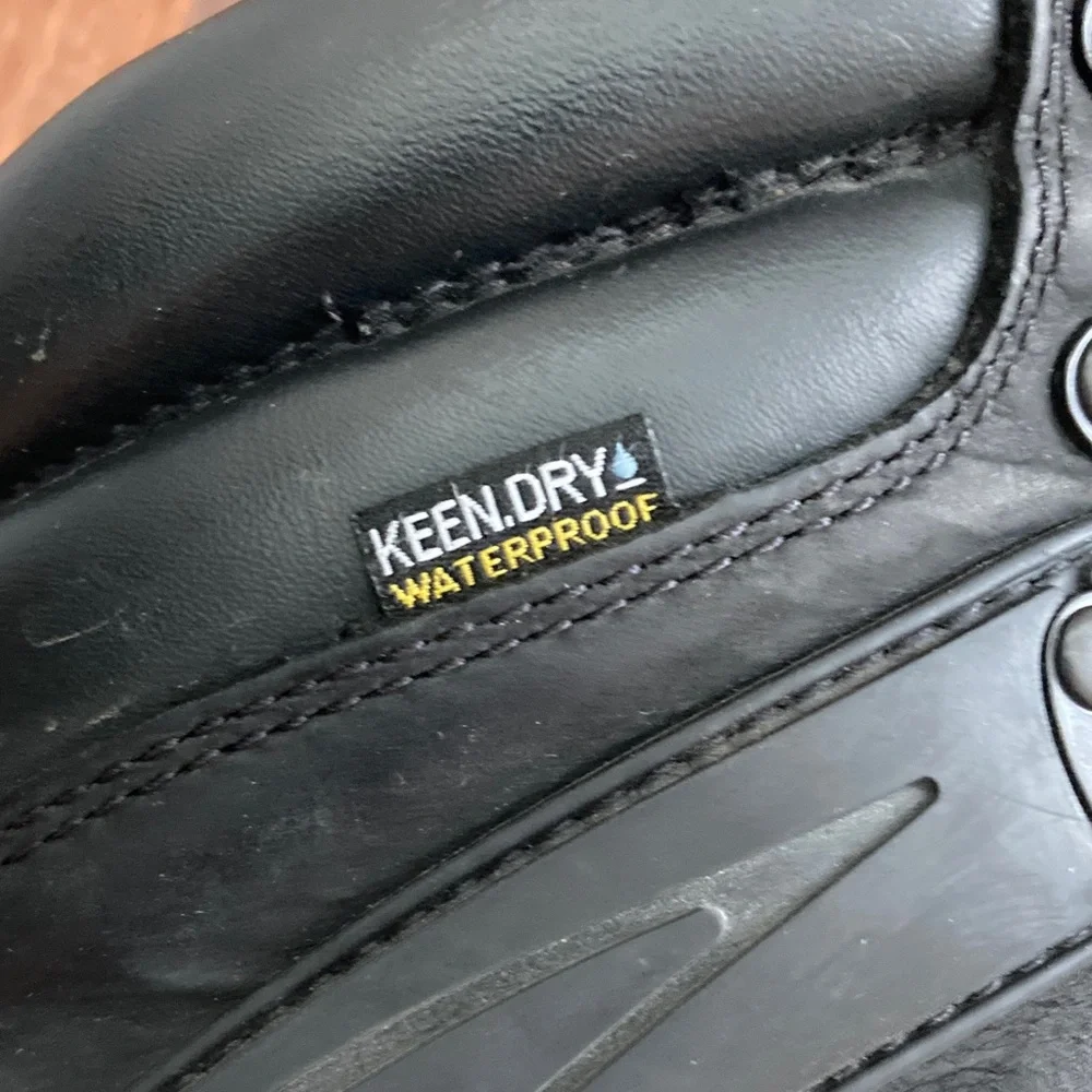 Keen Mens Utility Black Safety Footwear Sz 10